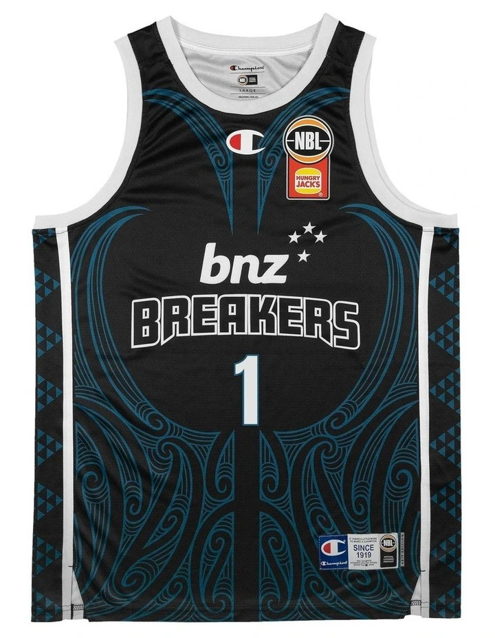 New Zealand Breakers 25/26 Indigenous Jersey in Karim Lopez image 3
