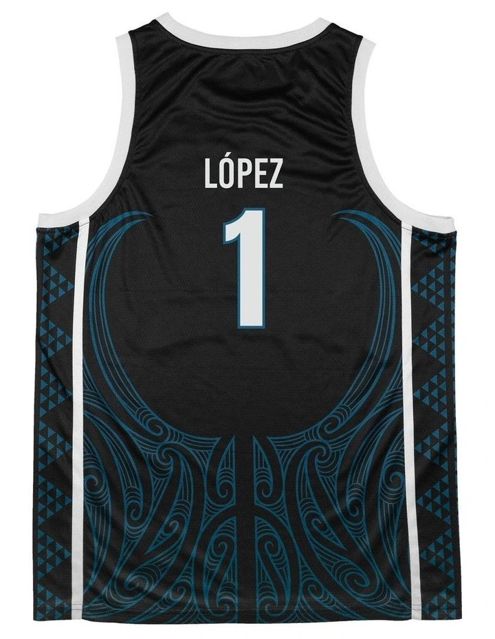 New Zealand Breakers 25/26 Indigenous Jersey in Karim Lopez image 4