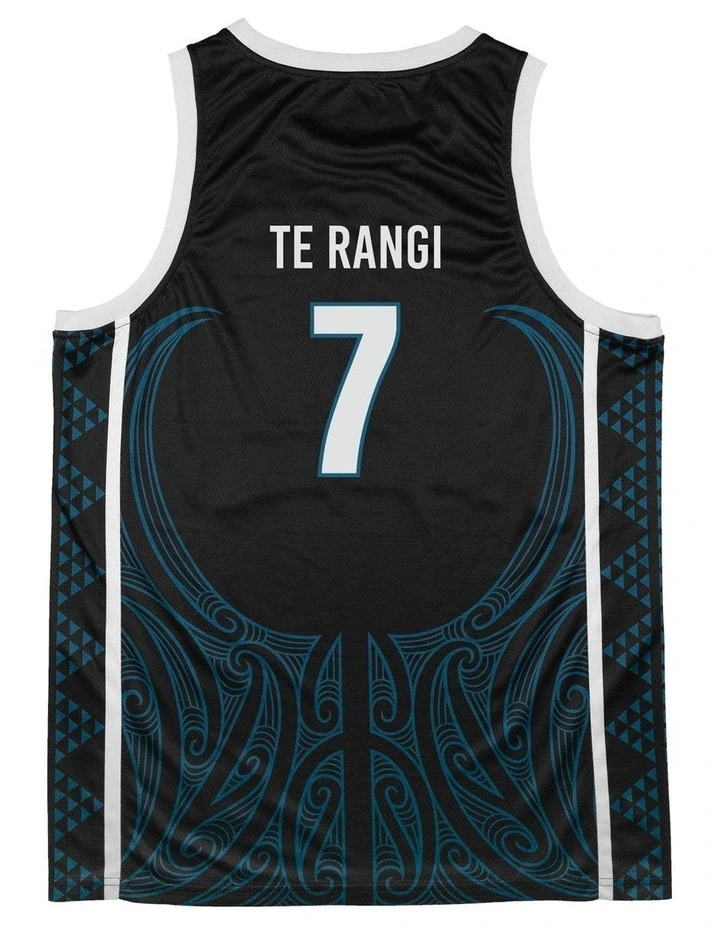 New Zealand Breakers 25/26 Indigenous Jersey in Reuben Te Rangi image 4
