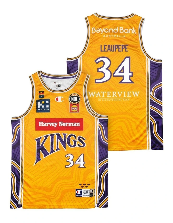 Sydney Kings 25/26 Indigenous Jersey in Keli Leaupepe image 1