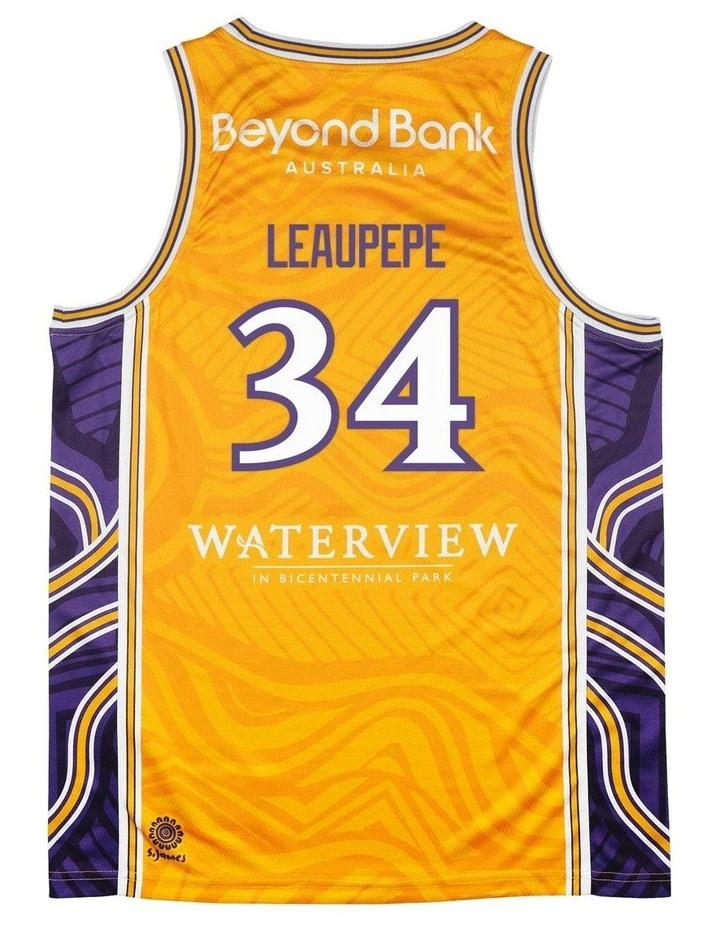 Sydney Kings 25/26 Indigenous Jersey in Keli Leaupepe image 4