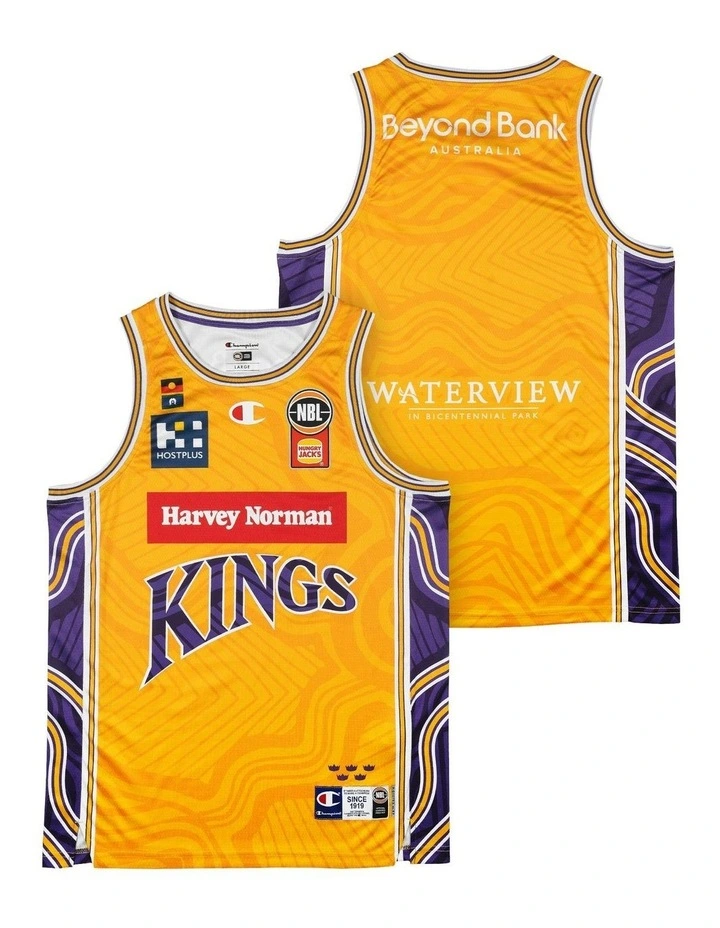 Sydney Kings 25/26 Indigenous Jersey in Yellow image 1