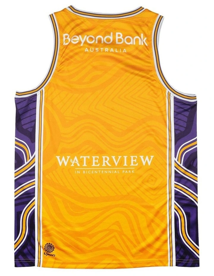 Sydney Kings 25/26 Indigenous Jersey in Yellow image 4