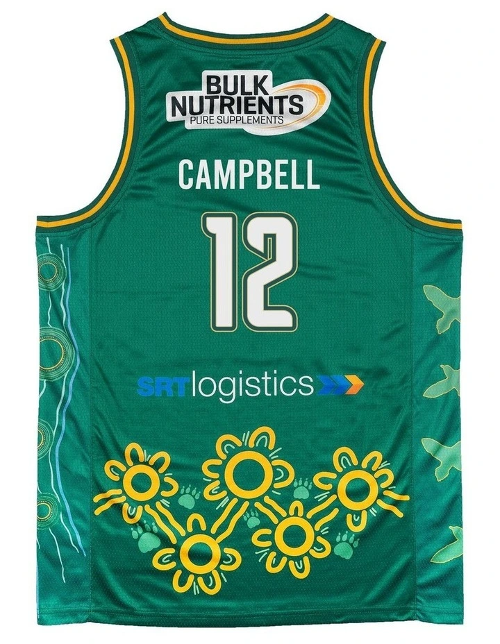 Tasmania Jack Jumpers 25/26 Indigenous Jersey in Tyger Campbell image 4