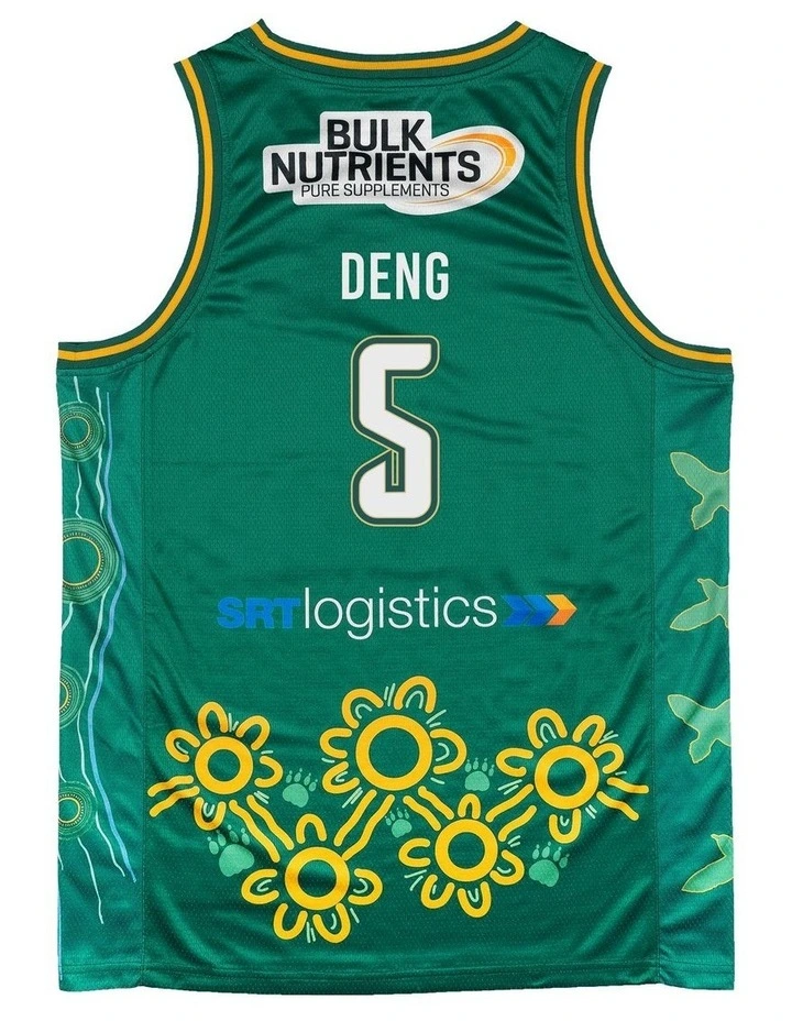 Tasmania Jack Jumpers 25/26 Indigenous Jersey in Majok Deng image 4