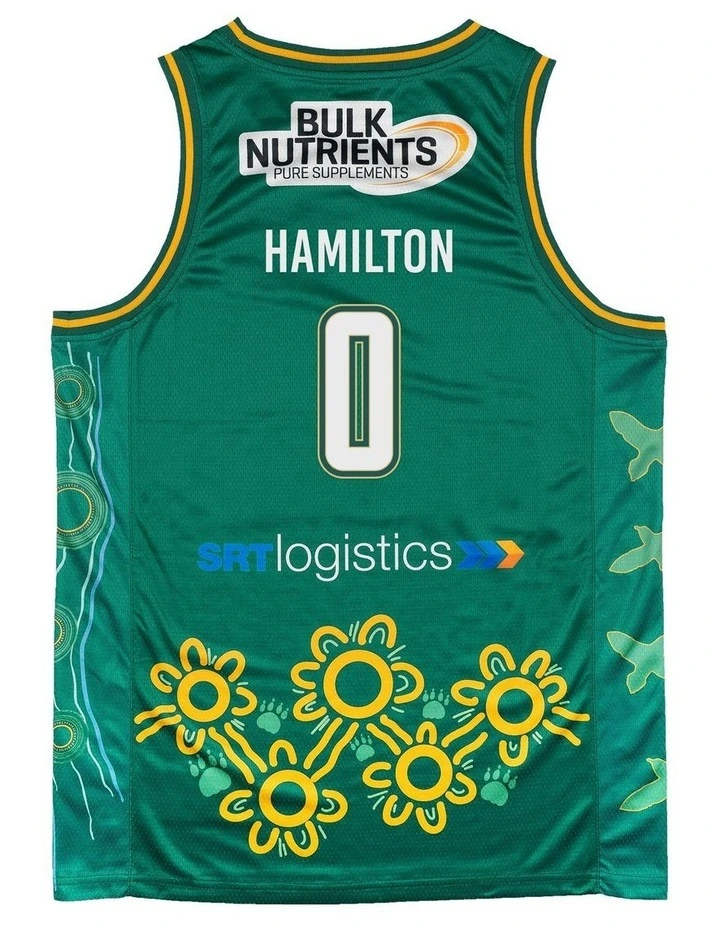 Tasmania JackJumpers 25/26 Indigenous Jersey in Bryce Hamilton image 4