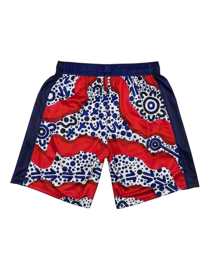 Adelaide Indigenous Shorts 36ers 25/26 in Navy image 4