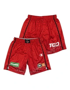 Perth Wildcats 25/26 Indigenous Shorts in Red