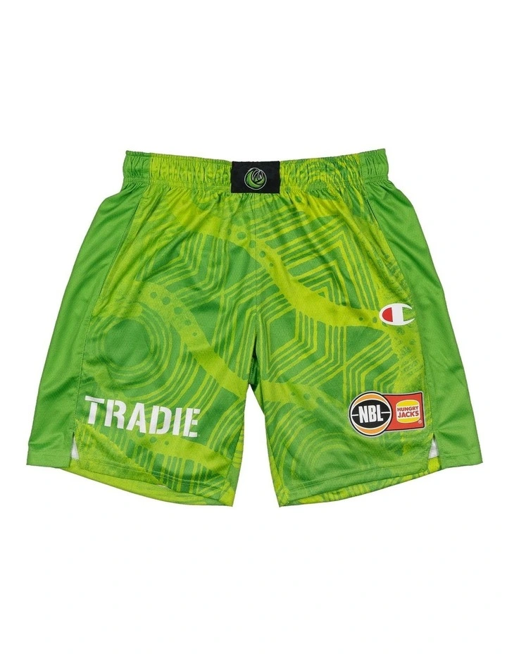 S.E. Melbourne Phoenix 25/26 Indigenous Shorts in Green image 3