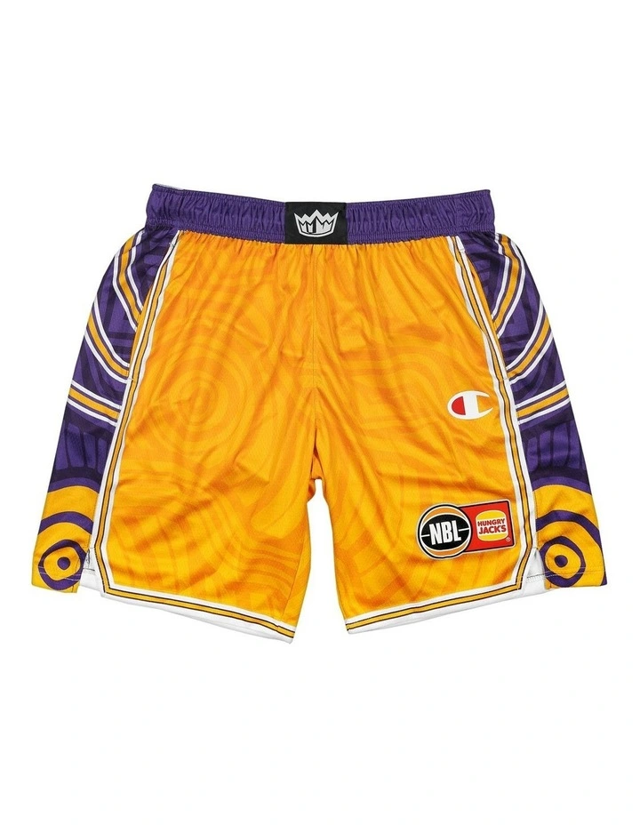 Sydney Kings 25/26 Indigenous Shorts in Yellow image 3
