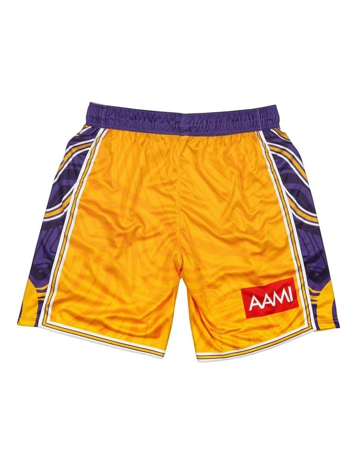 Sydney Kings 25/26 Indigenous Shorts in Yellow image 4