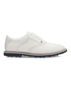Tonal Saddle Gallivanter Golf Shoes in Snow/Twilight