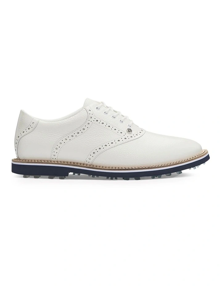 Tonal Saddle Gallivanter Golf Shoes in Snow/Twilight image 1