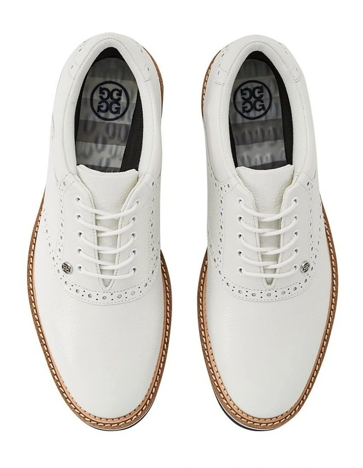 Tonal Saddle Gallivanter Golf Shoes in Snow/Twilight image 2
