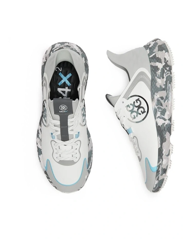 MG4X2 Golf Cross Trainer Shoes in Grey Camo/Powder image 2