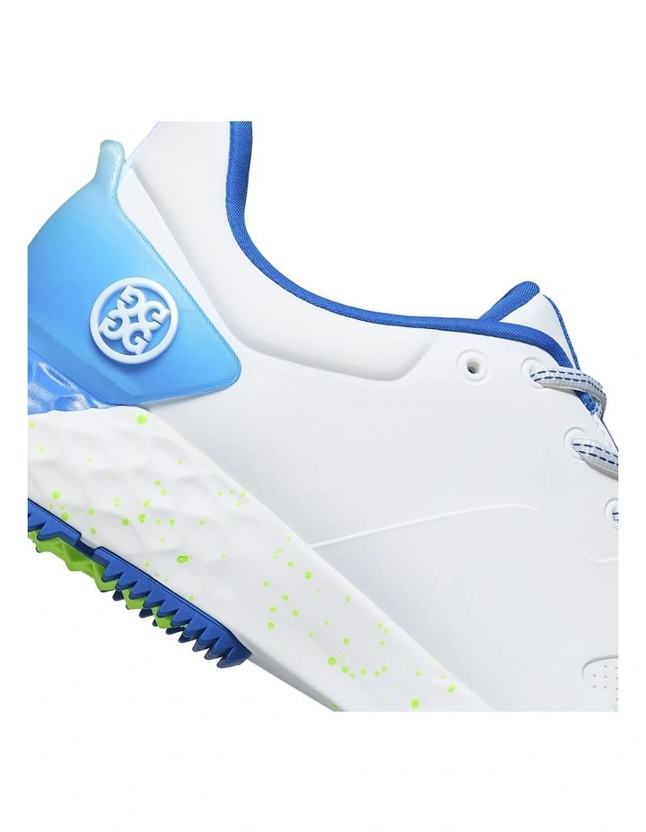 MG4  Golf Shoes in Snow/Acid Lime image 5