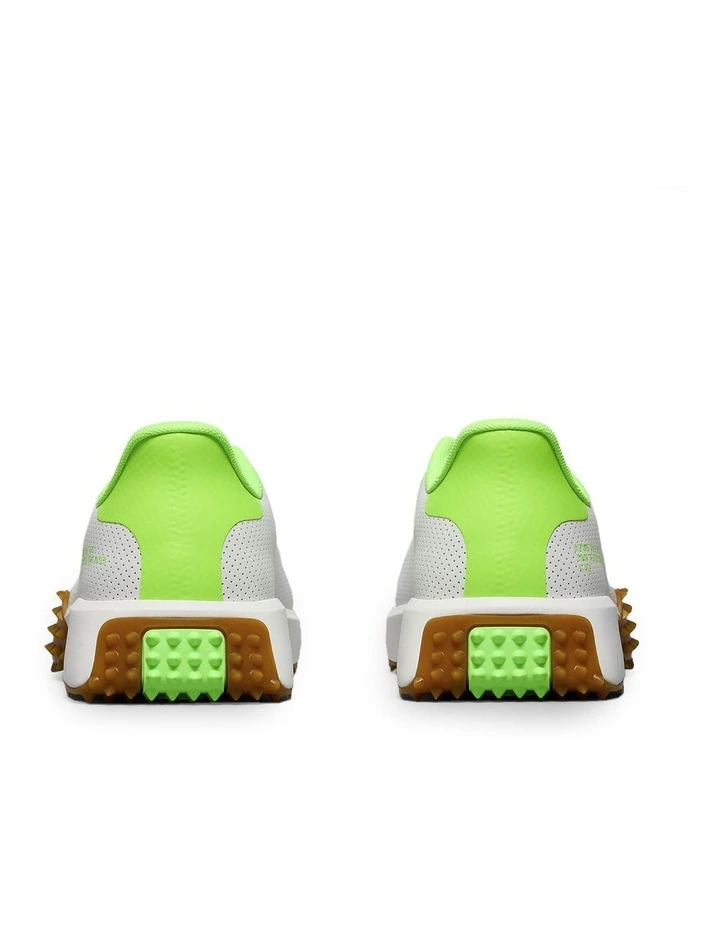 G.112 Perforated Leather Golf Shoes in Snow/Gecko image 4