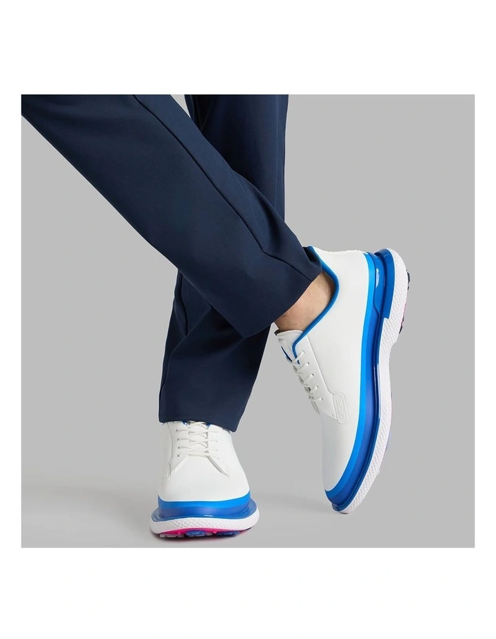 Gallivan2r Tuxedo Golf Shoes in White image 5