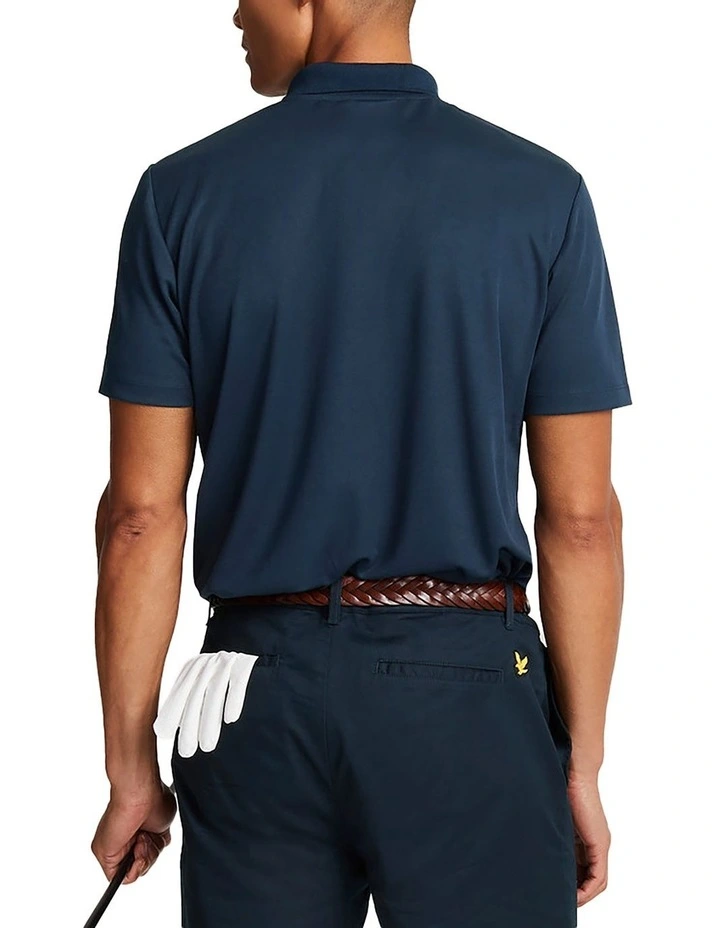 Golf Tech Polo Shirt in Navy image 2