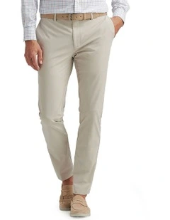Peter Millar Surge Performance Golf Pants in Oatmeal