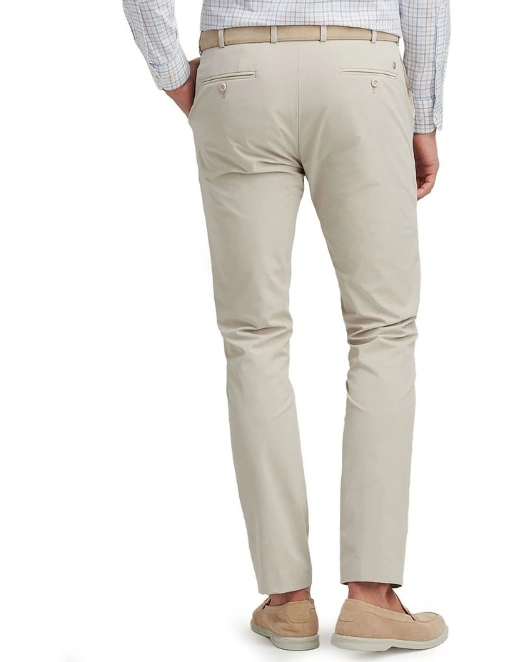 Peter Millar Surge Performance Golf Pants in Oatmeal image 2