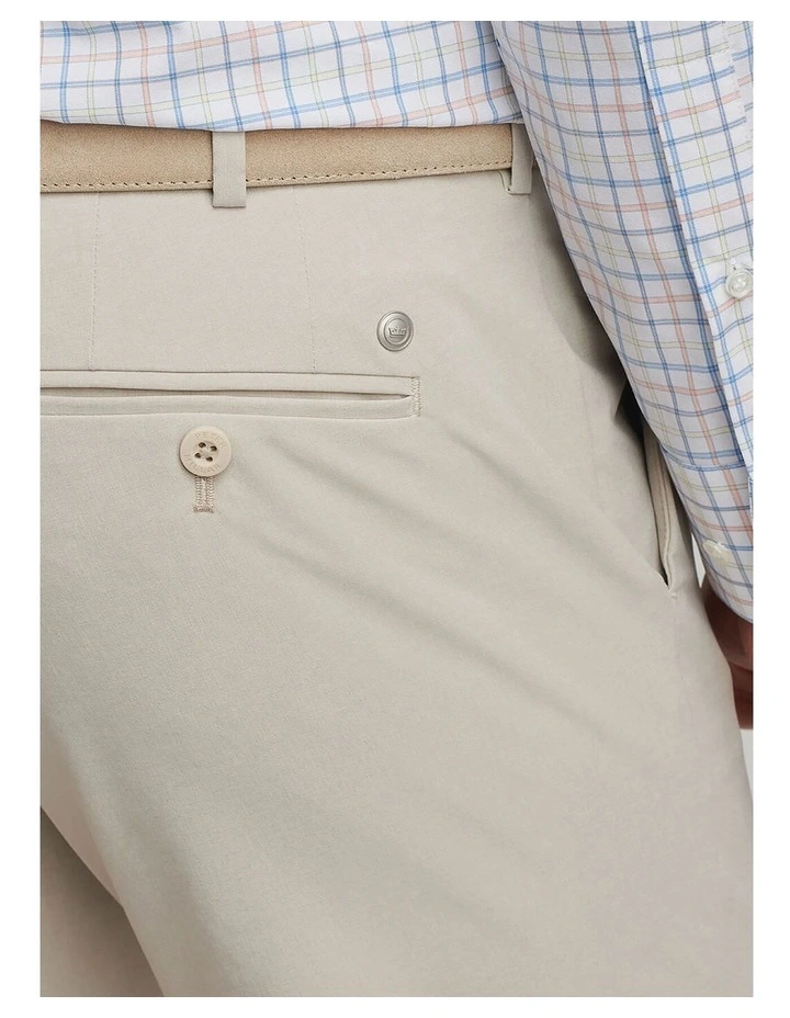 Peter Millar Surge Performance Golf Pants in Oatmeal image 3