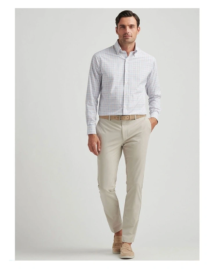 Peter Millar Surge Performance Golf Pants in Oatmeal image 4