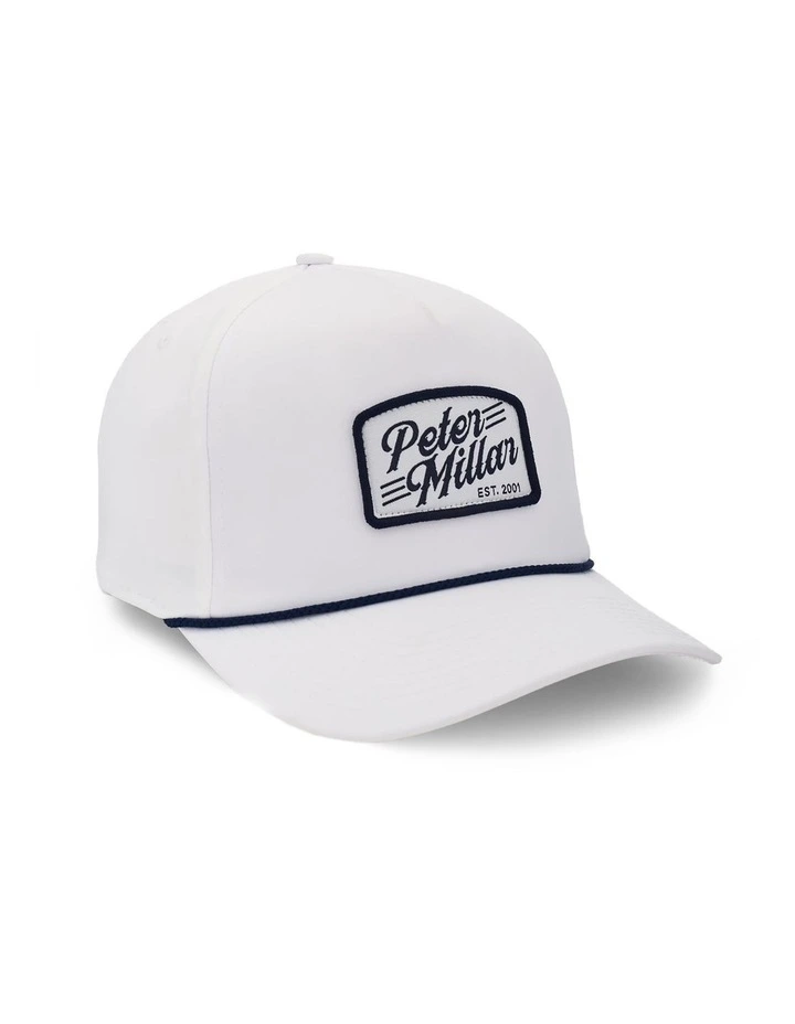 Peter Millar Clubhouse Rope Cap in =White image 1