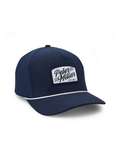 Peter Millar Clubhouse Rope Cap in Navy