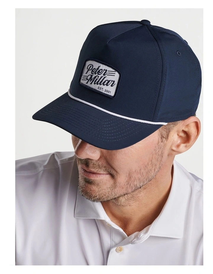 Peter Millar Clubhouse Rope Cap in Navy image 2