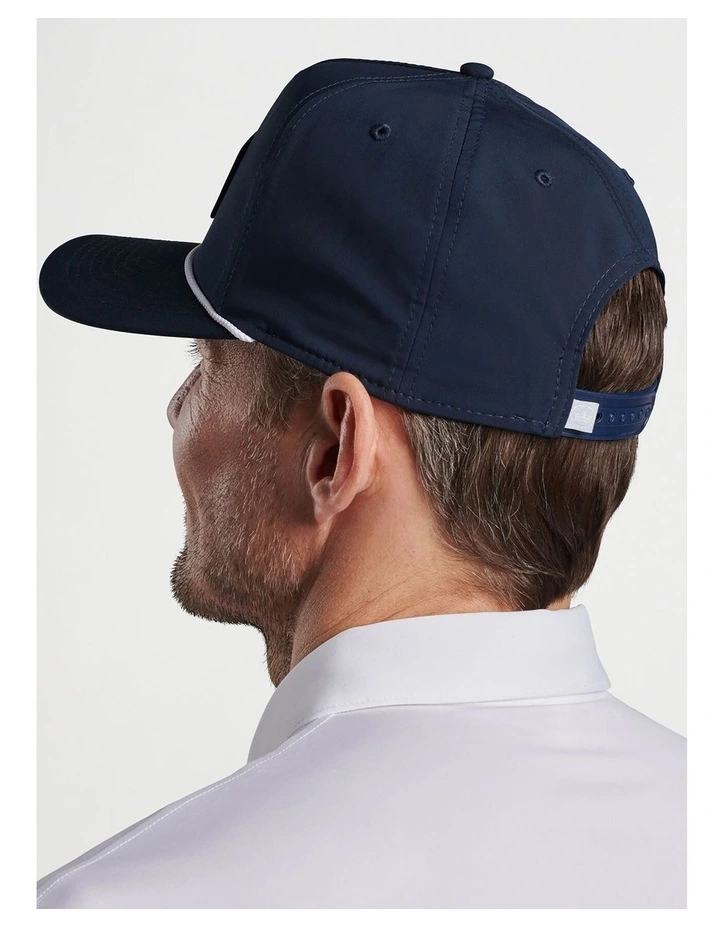Peter Millar Clubhouse Rope Cap in Navy image 3