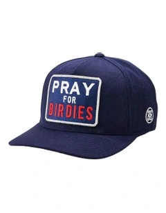 G Fore Pray For Birdies Snapback Cap in Twilight