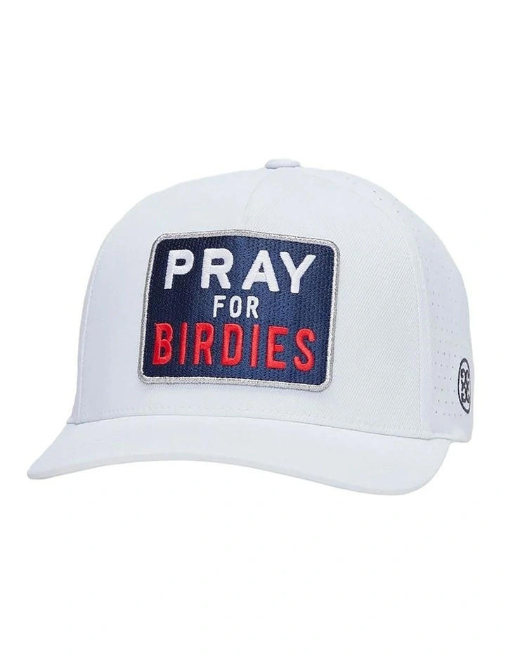 G Fore Pray For Birdies Snapback Cap in Snow image 1