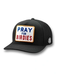 G Fore Pray For Birdies Snapback Cap in Onyx