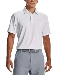 Under Armour Playoff Polo Shirt in White