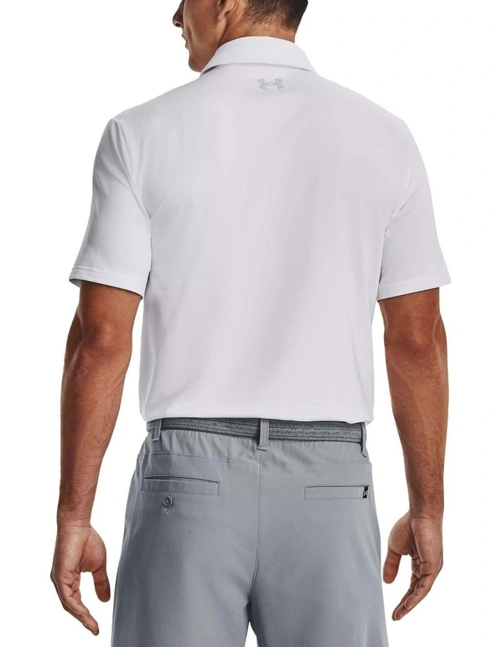 Under Armour Playoff Polo Shirt in White image 2