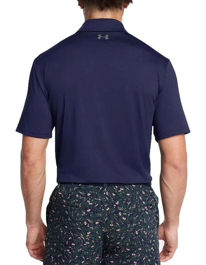 Under Armour Playoff Polo Shirt in Blue image 2