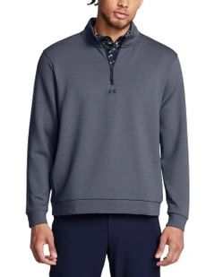 Under Armour Drive Golf Midlayer Sweater in Grey