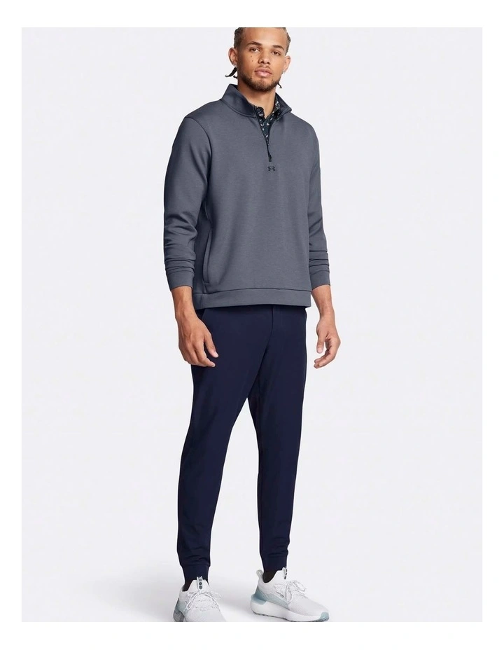 Under Armour Drive Golf Midlayer Sweater in Grey image 3