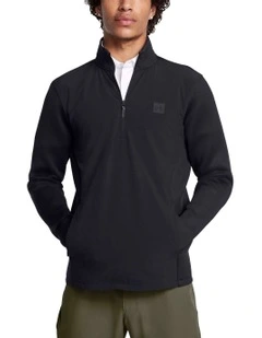 Under Armour Half Zip Sweater in Black