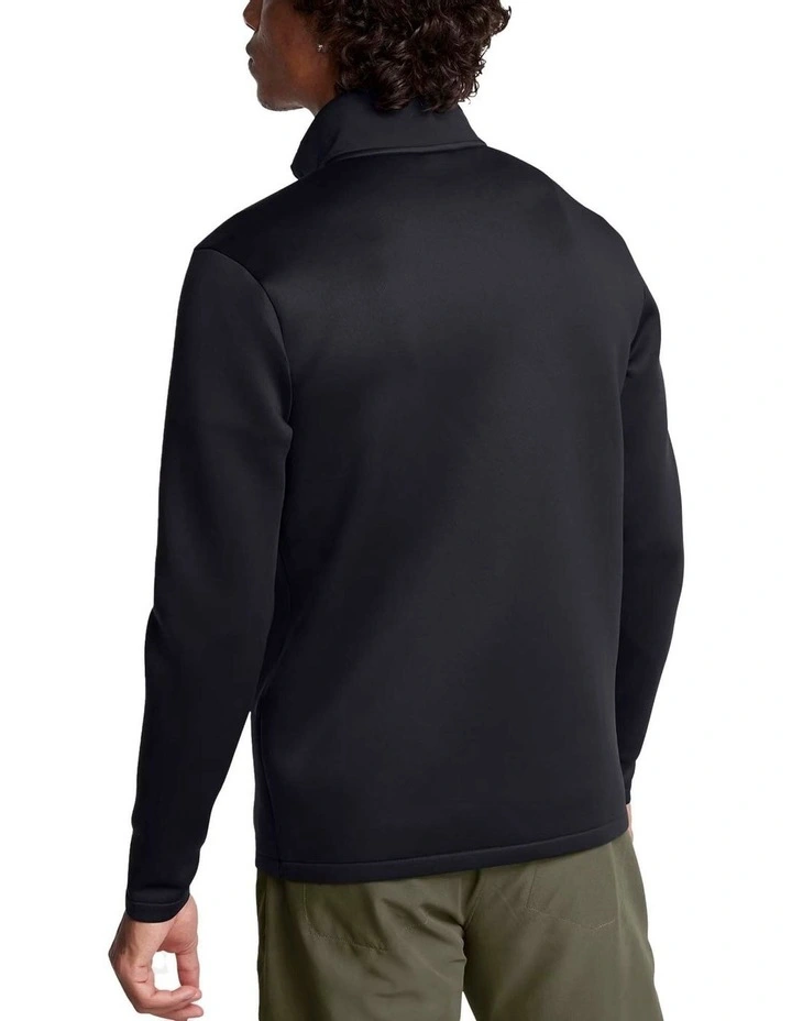 Under Armour Half Zip Sweater in Black image 2