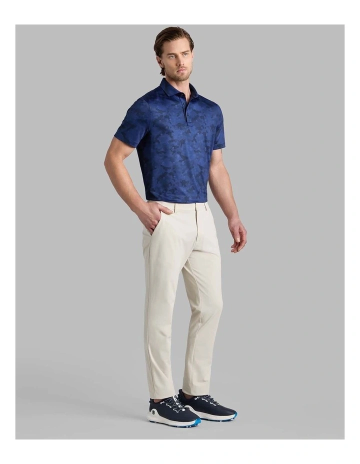 G/Fore Icon Camo Tech Jersey Polo Shirt in Twilight image 5