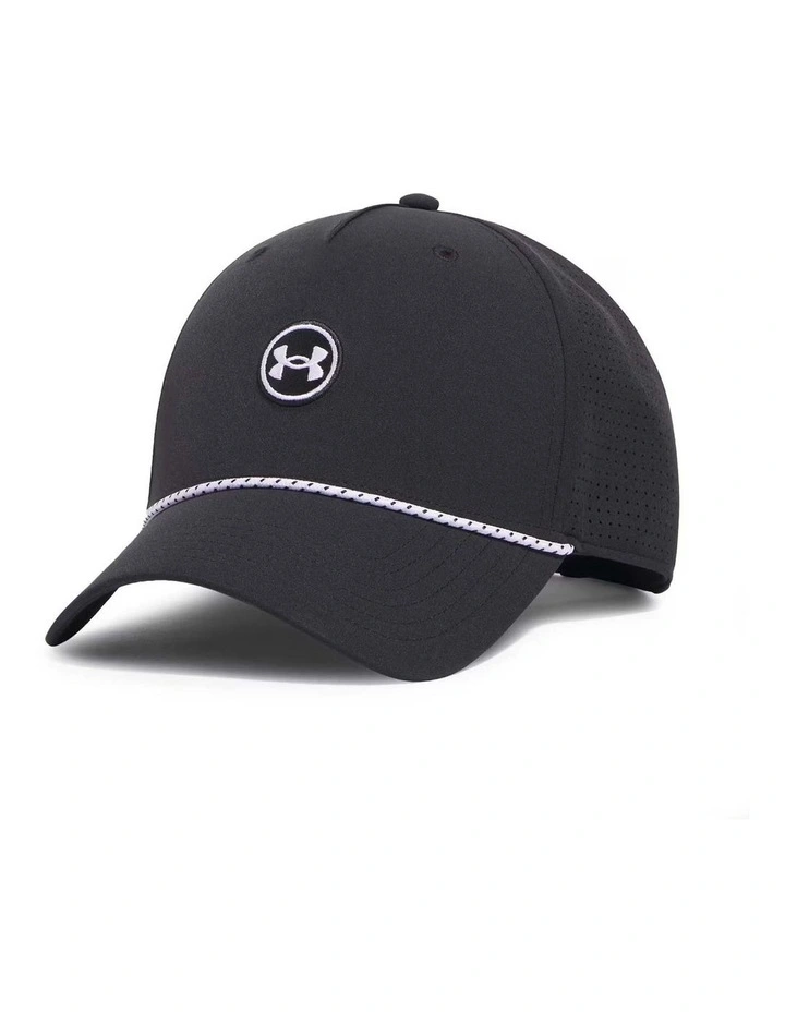 Under Armour Driver Mid Golf Cap in Black image 1