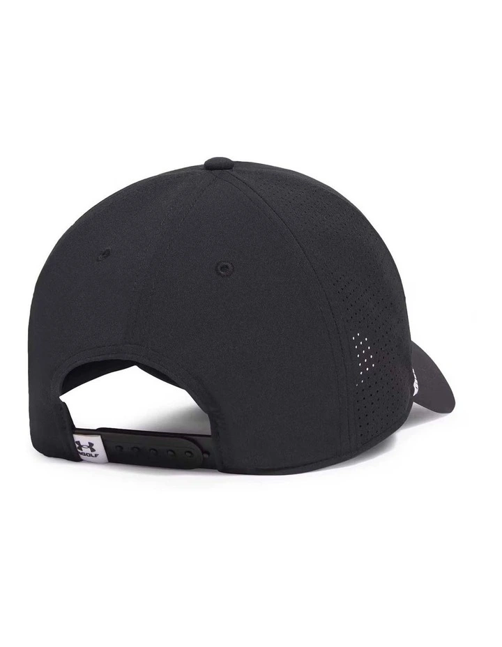 Under Armour Driver Mid Golf Cap in Black image 2