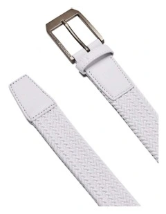 Under Armour Braided Belt in White
