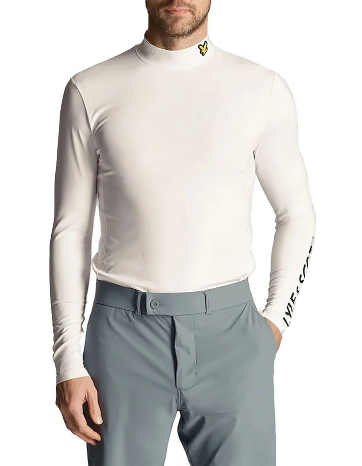 Lyle & Scott Tech Baselayer in White image 1