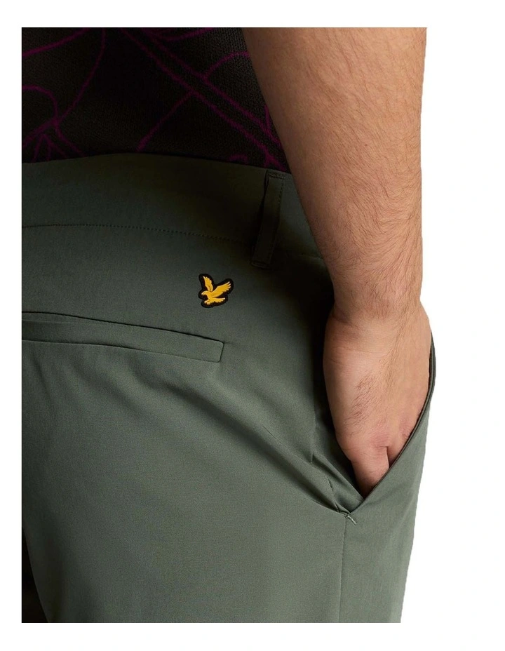 5 Pocket Shorts in Cactus Green image 3