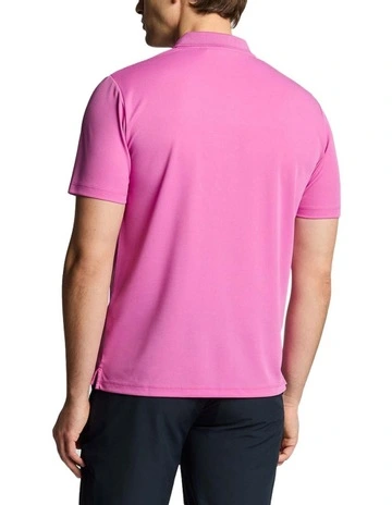 Golf Tech Shirt in Contour Pink