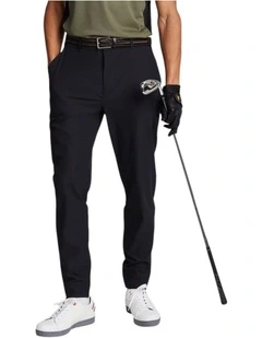 Lightweight Tech Golf Pants in Jet Black