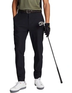 Airlight Tech Trackies in Jet Black